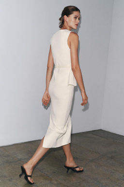 KNITTED TOP WITH BELT - Zara фото 5