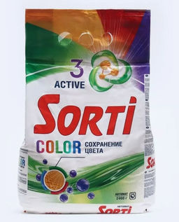 СОРТИ-АВТОМАТ стир.порошок 2400гр Колор