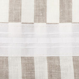 Шторы для кухни Этель Soprano, 140×180 см-2 шт., подхваты 2 шт., лен 100%, 180 г/м²