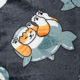 Плед Festeval Catshark 150х200см, синий, микрофибра 190г/м, пэ 100% - Casa conforte фото 2