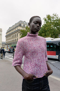 MULTICOLOURED KNIT SWEATER - Zara фото 5