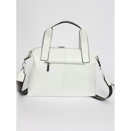 Сумка женская натуральная кожа GU 2033-6603, 1отд+карм/перег, плечевой ремень, белый SALE 253583 - Adelia фото 6