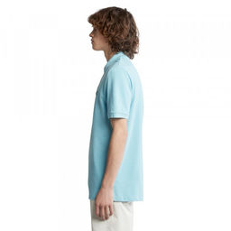 Мужские поло с коротким рукавом Timberland Polo Millers River Pique Regular голубая фото 4