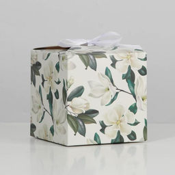 Коробка складная Жасмин, 12 12 12 см