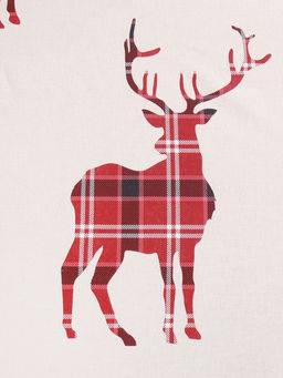 Простыня на резинке Этель Scottish deer 180х200х25, 100% хлопок, поплин 125г/м2  фото 8