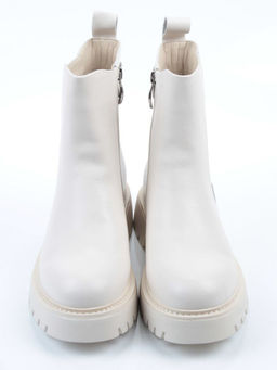 04-PAT17-2Z MILK Ботинки зимние женские (натуральная кожа, 100% шерсть)