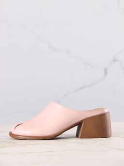 Сабо 5200.23663br.Розовый+коричневый