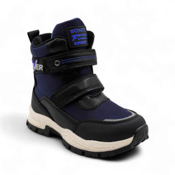 Ботинки мембранные на меху А6672-2 синие