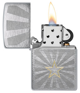 Зажигалка ZIPPO Звезда | Star Design 48657  фото 3