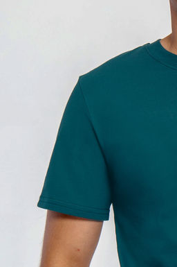 Арт. 61112/7 Футболка мужская 48-58 (6 шт) Цвет:изумруд - Идеал фото 5