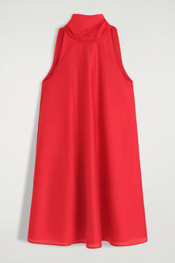 VESTIDO CORTO FLUIDO CON CUELLO HALTER - H&m фото 2