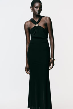CROSSOVER DRESS WITH DETAIL - Zara фото 10