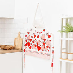Фартук «Этель» Cat&apos;s love 60×65 см, 100% хлопок, саржа 190 г/м²