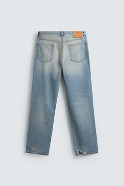 JEANS STRAIGHT FIT / Azul claro - Zara фото 8