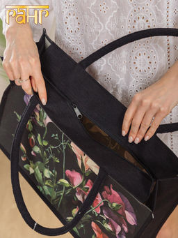 Сумка (хлопок) ламинированная 45х15х35см №3001/5 - Ганг фото 8