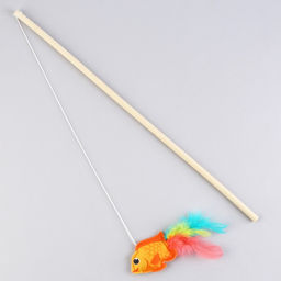 Дразнилка из фетра Рыбка, 6,4х4,8 см - Пушистое счастье фото 2