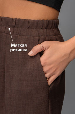 Женские льняные брюки Happyfox - Happy fox фото 4