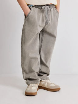 ACOOLA / Брюки джинсовые детские для мальчиков Devon светло-серый фото 9