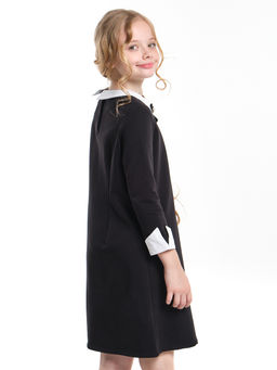 Платье для девочки с брошкой UD 6986 черный - Mini maxi фото 2