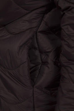 Kahverengi Regular Kal?p Kapitone Mont TWOAW26MO00132 - Trendyolmilla фото 3