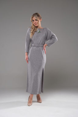 Платье Galean Style 948 серый