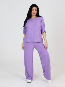 02 ЖЕНСКИЙ КОСТЮМ (брюки) (Сирень)