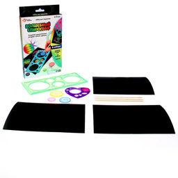 Набор для творчества Волшебный спирограф, голографический фон - Школа талантов фото 2