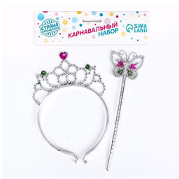 Карнавальный набор Сказка, 2 предмета: жезл, ободок - Страна карнавалия фото 3
