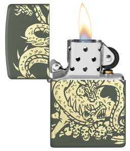 Зажигалка ZIPPO Дракон | Dragon Design 48907  фото 3