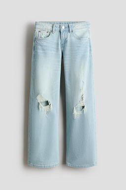 Wide Leg Low Jeans - H&m фото 3