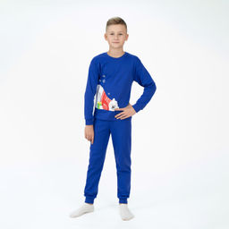 Пижама детская василек медведь ПЖ-1818 (158, 84)