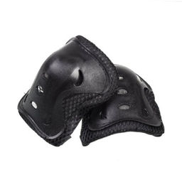 Защита для катания на роликах и велосипеде 6 предметов. 4-15лет / Yan-0021B /уп 100/ черный - Галеонтрейд фото 3