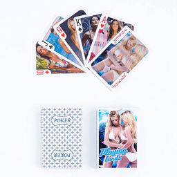 Карты игральные Красотки, 54 шт, карта 8.5 х 5.5 см