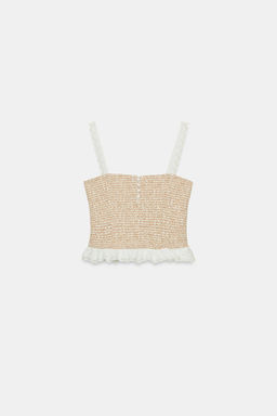 TOP ESTRUCTURA COMBINADO / Crudo / Marr?n