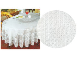 Скатерть CROCHET 60*90 (150*228), арт. S-312А (60-90-312А) ОВАЛ