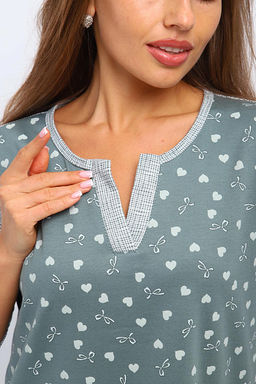 Сорочка теплая, футер с начесом (01060) - Плиона фото 21