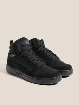 Мужские высокие кеды PUMA Rebound v6 WTR Артикул 4589254, черный