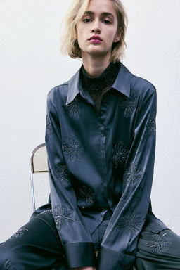 Camisa bordada - H&m фото 2