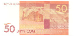 Банкнота 50 сом 2016 года Киргизия