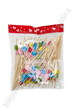 Шпажки бамбуковые 12 см (100 шт) SF-7819, №8 - Больше подарков фото 2