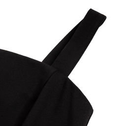Платье женское миди MINAKU: PartyDress коктейльное, чёрное, размер 48