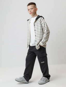 КР 400859/антрацитовый 3902 к602 брюки для мал - Crockid фото 4