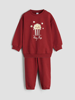 Bisiklet Yaka Erkek ?ocuk Sweatshirt ve E?ofman Alt