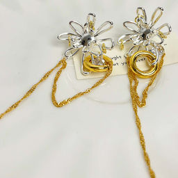 Серьги длинные на гвоздиках арт. 13 3869 (id 277340) - Rada фото 2