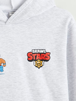 Brawl Stars Bask?l? Erkek ?ocuk Kal?n Sweatshirt