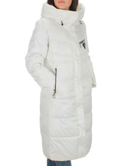 S21119 WHITE Куртка зимняя женская (150 гр. холлофайбера)