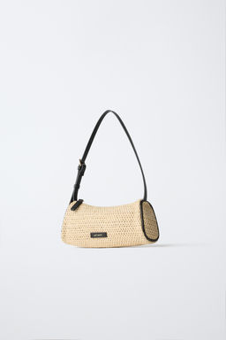 BOLSO RAFIA / Blanco Crudo - Zara фото 2