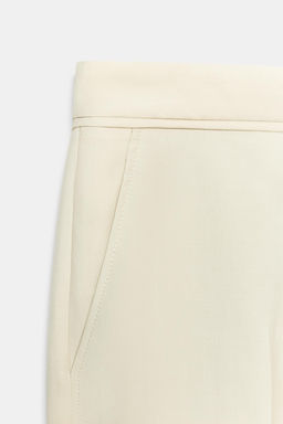 PANTAL?N WIDE LEG ZW COLLECTION / Crudo medio - Zara фото 4
