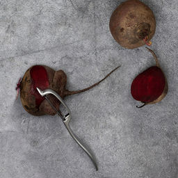 Овощечистка TalleR 17х2,2х1,9см, цинковый сплав, никелированная матовая поверхность, продольное лезвие из стали 4см, плавающее, двухстороннее, на картоне (Китай) - Домашняя мода фото 5