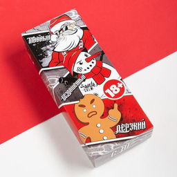 Носки мужские новогодние KAFTAN New Year, набор 5 пар, размер 41-44  фото 3